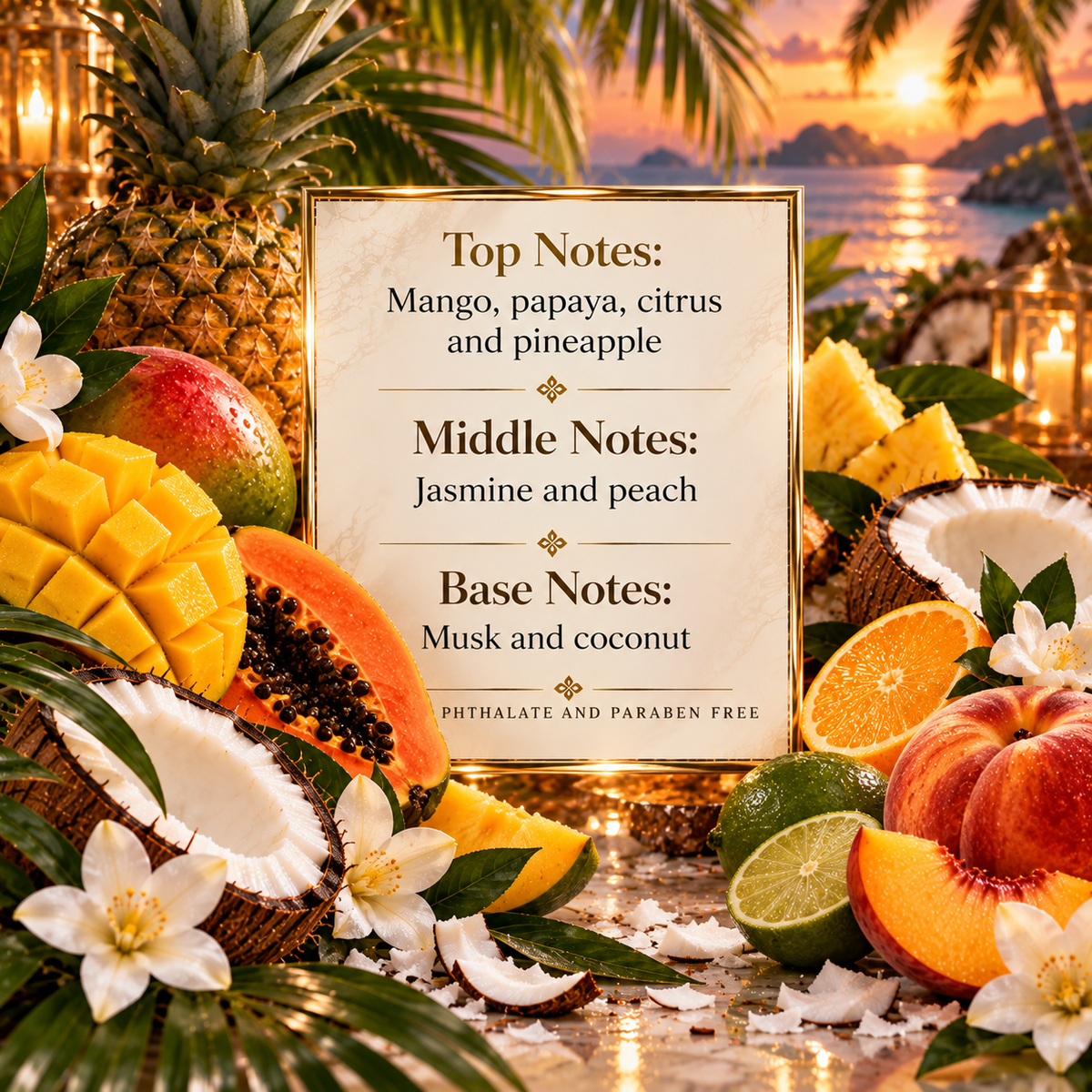 Candle 6oz - Luxury Scented Décor