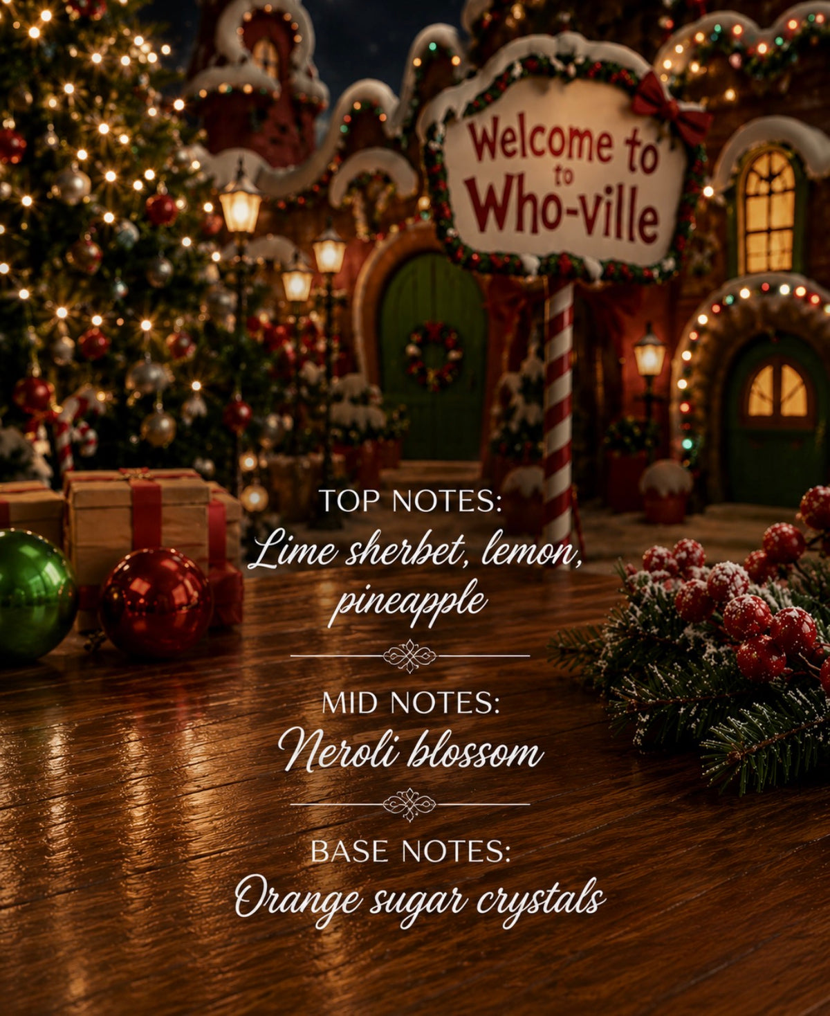 Seasonal Grinch Luxury Soy Wax Candle