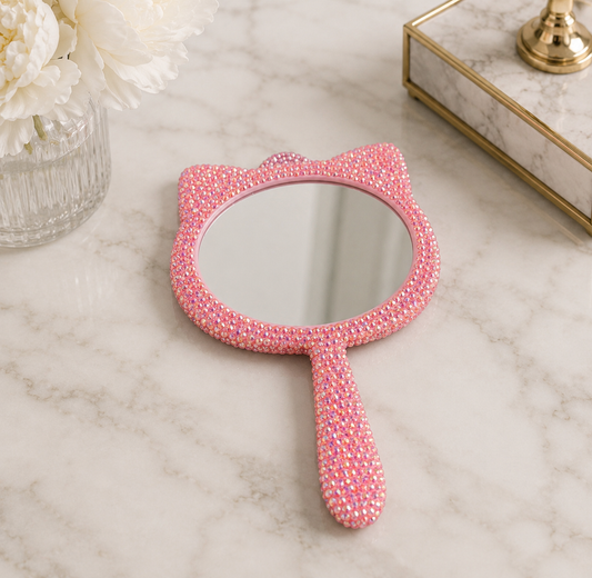 Kitty Hand Mirror